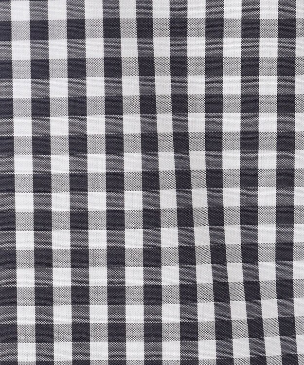 J.PRESS LADIES L 【WEB限定カラーあり】コンパクトエステネージュ スキッパー ブラウス ネイビーギンガム系