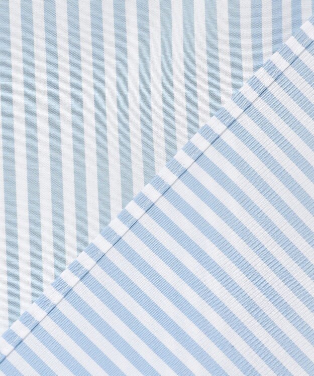 J.PRESS LADIES L 【WEB限定カラーあり】コンパクトエステネージュ スキッパー ブラウス 【WEB限定】サックスストライプ系2