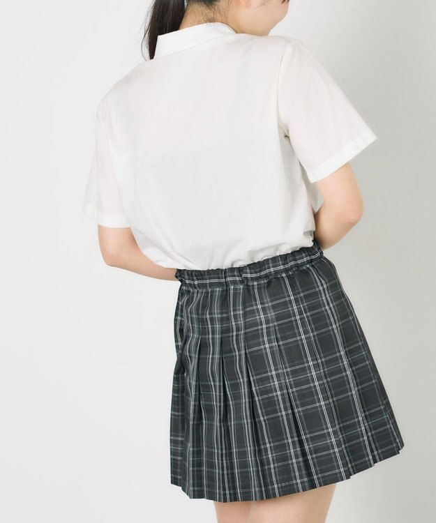 WEGO 【SCHOOLITEM】スクールシャツS／S ホワイト