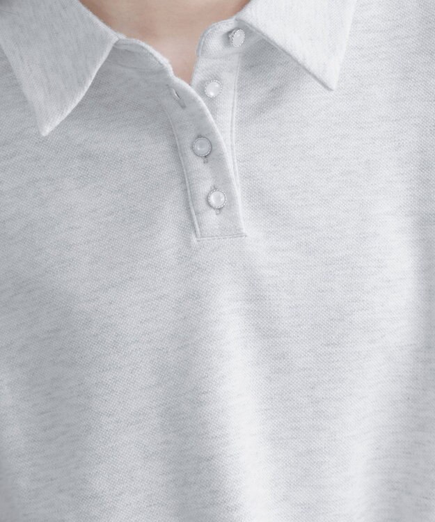 Tiaclasse 【洗える】ポロシャツワンピース エクリュ