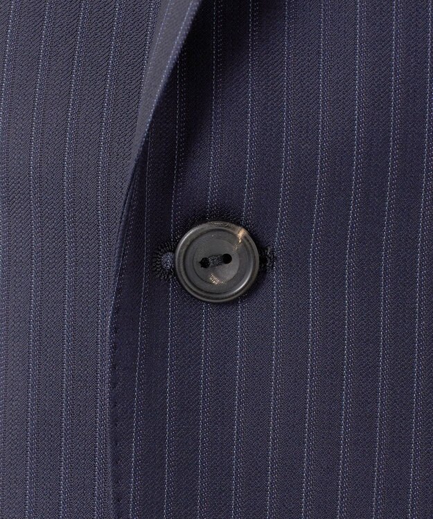 GOTAIRIKU 【Loro Piana Fabric】365 通年スーツ(ネイビー×ストライプ) ネイビー系1