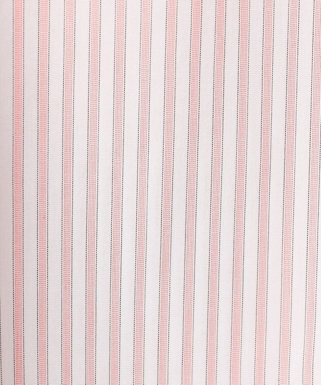 J.PRESS LADIES L 【WEB限定カラーあり】コンパクトエステネージュ スキッパー ブラウス ピンクストライプ系