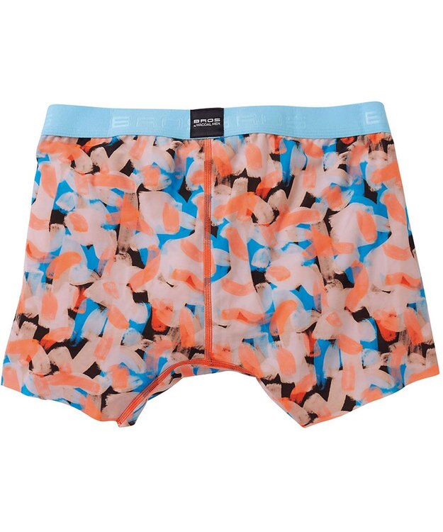 WACOAL MEN 【キモチイイパンツ】 ボクサーパンツ 動きにフィット フロント快適グラマラス 吸汗速乾 上質なフィット感 肌あたり軽減設計 前閉じ 下着 メンズ GT3371 /ブロス バイ ワコールメン オレンジ