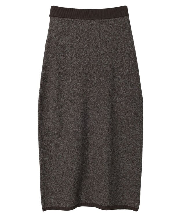 CRAFT STANDARD BOUTIQUE リンクス編みニットスカート Brown