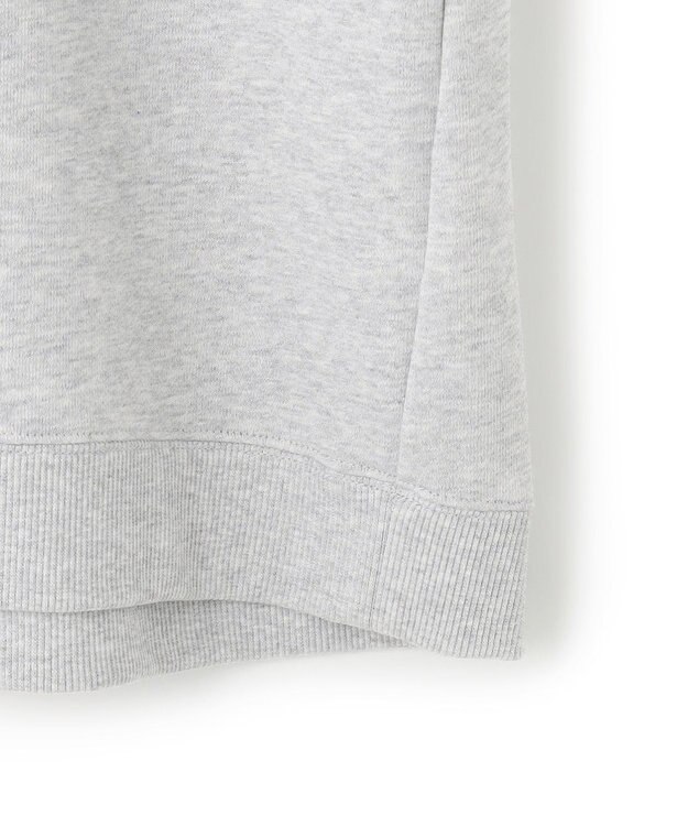 23区 S 【一部店舗限定/洗える】クリアコットンテリー セットアップ ロゴ スウェット ライトグレー系