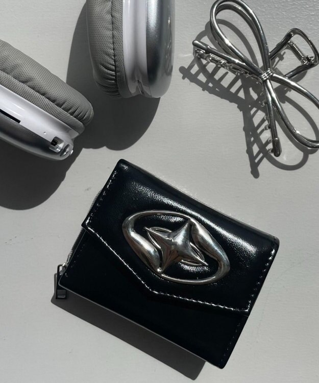 WEGO BIGメタルパーツウォレット ブラック