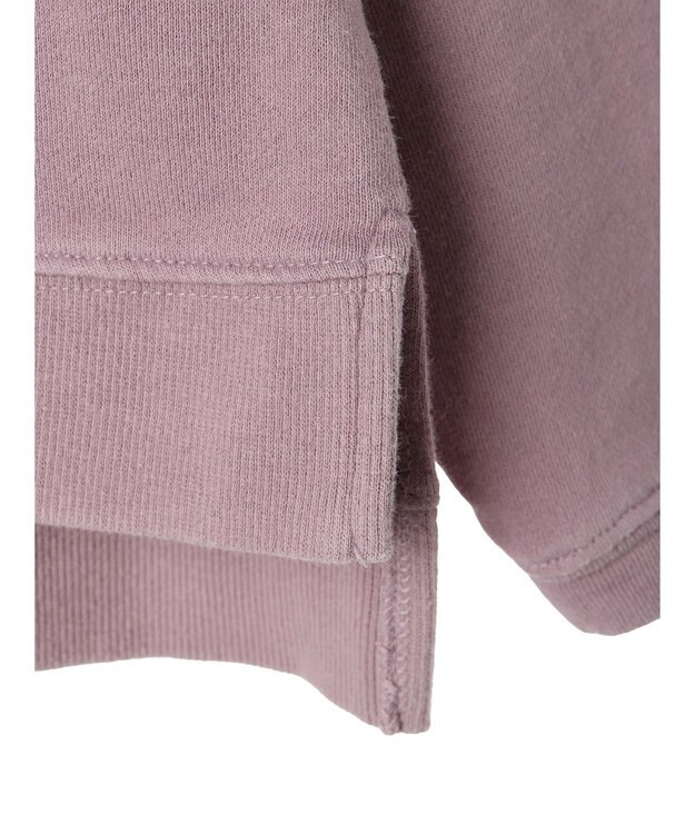 CRAFT STANDARD BOUTIQUE ミニ裏毛パウダー加工ＰＴ　Ｐ／Ｏ　Ｌ／Ｓ Lavender