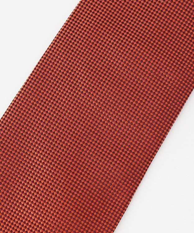 J.PRESS MEN 【GEOMETRIC JACQUARD COLLECTION】ジオメトリックジャガード ネクタイ オレンジ系