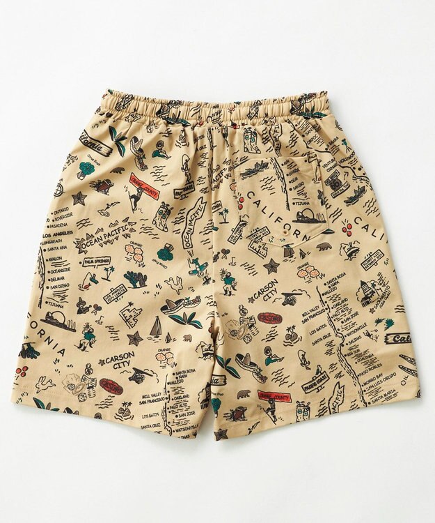 OP／FILA 【Ocean Pacific】らくティブ/ショートパンツ ベージュ