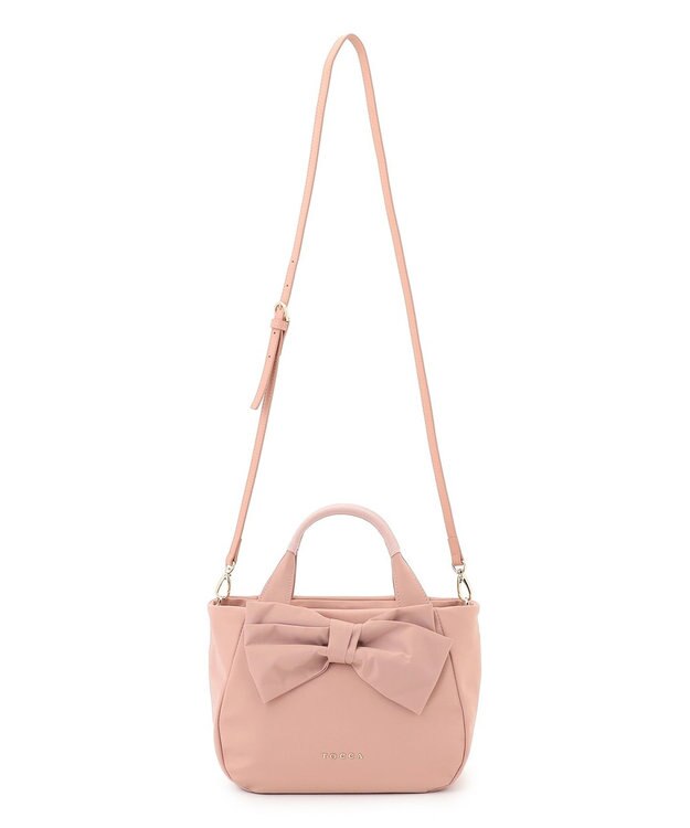 TOCCA RIBBON CUBE NYLON MINI TOTE ミニトートバッグ ピンク系