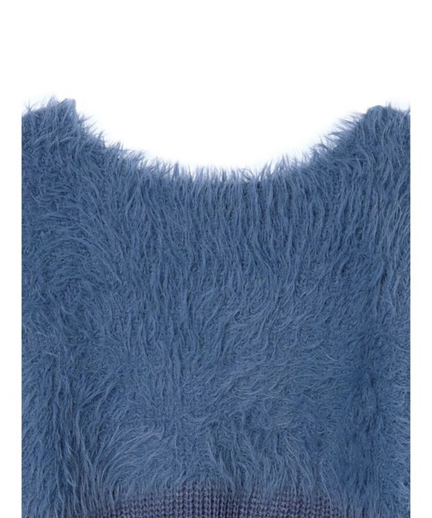 Green Parks ・Ｐｅｔｉｔ　Ｆｌｅｕｒ　シャギーキリカエニット Blue