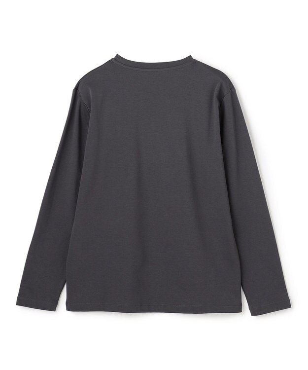 UNFILO コットンスムース グラフィックＴ グレーモチーフ