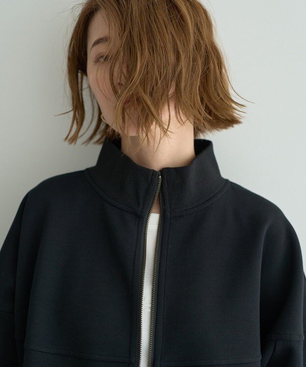 YECCA VECCA 【上下着用可能】2wayインバーテッドライトブルゾン Black