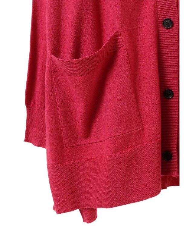 AMERICAN HOLIC バイパチＶネックワイドニットカーディガン Pink