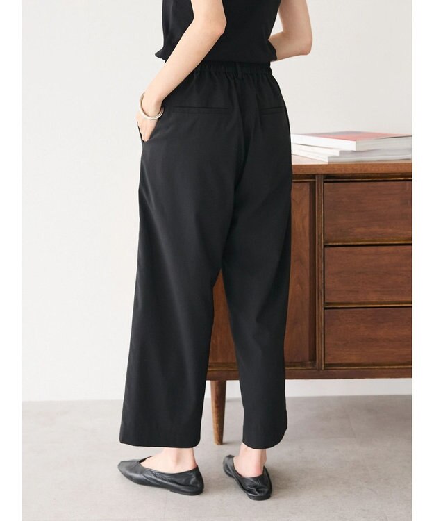 CRAFT STANDARD BOUTIQUE ポリトロイージーパンツ Black