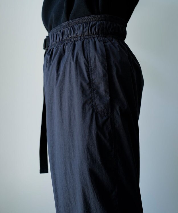 UNFILO MENS LIGHT MOVE ワイドパンツ チャコール