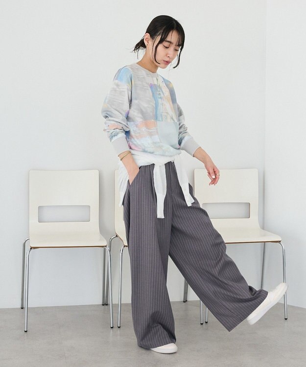 CRAFT STANDARD BOUTIQUE アートライクプリントロンTee Off White