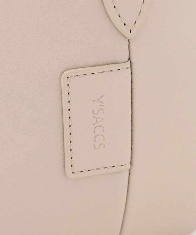 Y'SACCS 【ムック本掲載】ウィッカーバスケットショルダー ライトベージュ