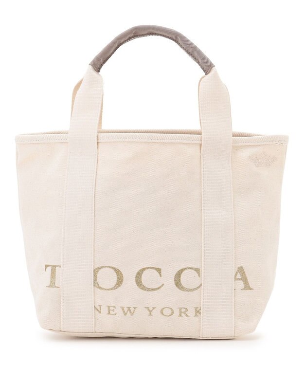 TOCCA 【WEB＆一部店舗限定】BIG TOCCA TOTE S トートバッグ S ［新色］ゴールド×パール