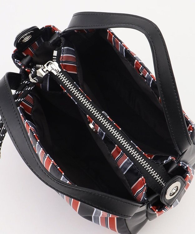 Y'SACCS マルチストライプ すっきりトート Sサイズ レッド