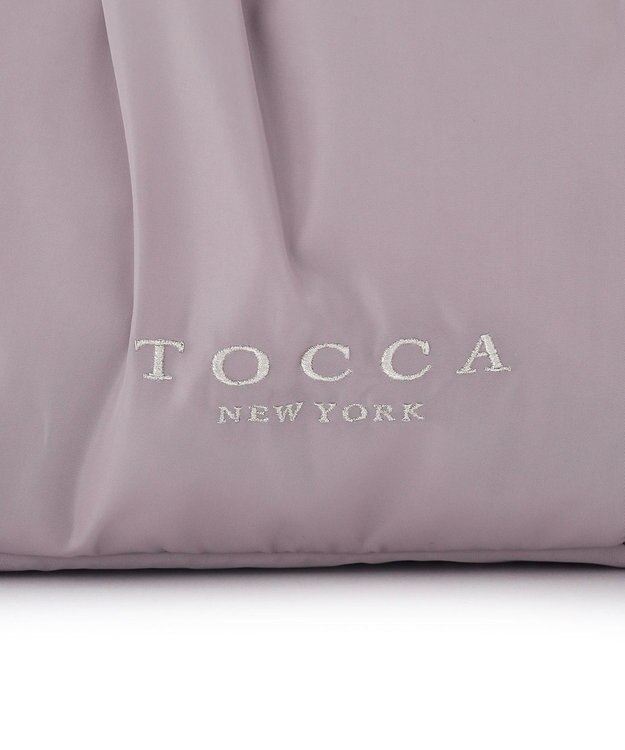 TOCCA 【WEB＆一部店舗限定】【一部カラー撥水・A4サイズ対応】AMIRARE NYLON BOSTON L ボストンバッグ ライラック系