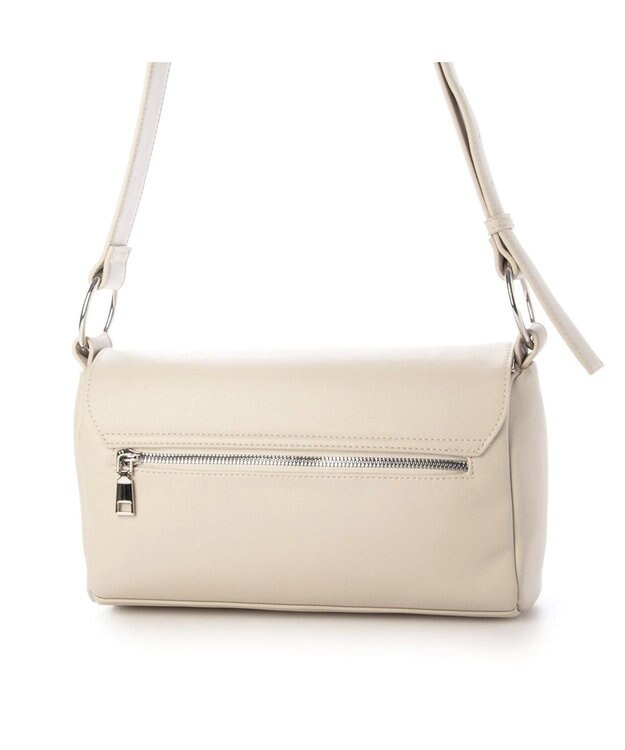 UNBILLION カシュカシュ cachecache / WEB限定フラップベルトショルダーバッグ アイボリー