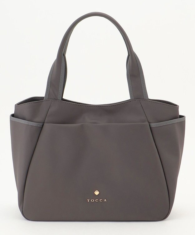 TOCCA 【撥水】T-JARDIN NYLON M トートバッグ M グレー系