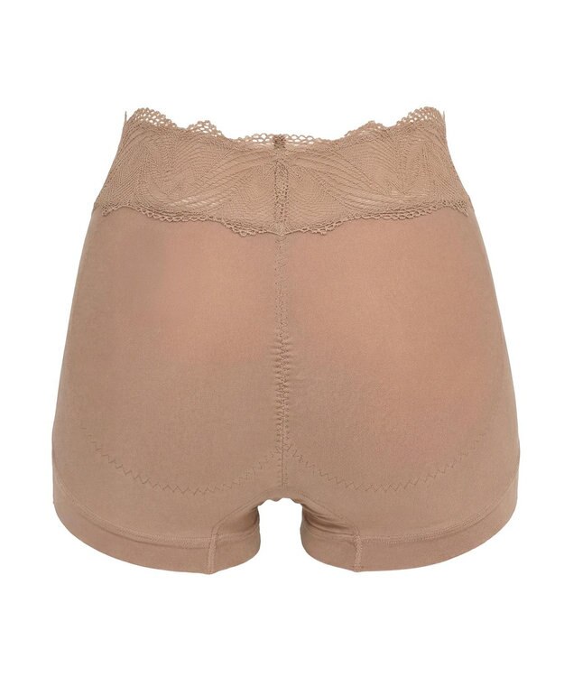 BRADELIS New York 【BRADELIS New York】綿混ヒップアップショーツ 補正下着 深履き ショーツ  ヒップアップ モカベージュ