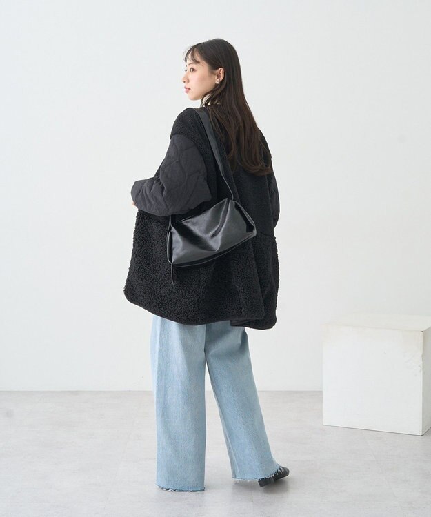 earth music&ecology ワンショルダーバッグ Black