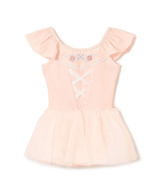 Chacott スカート付レオタード ヨーロピアンピンク