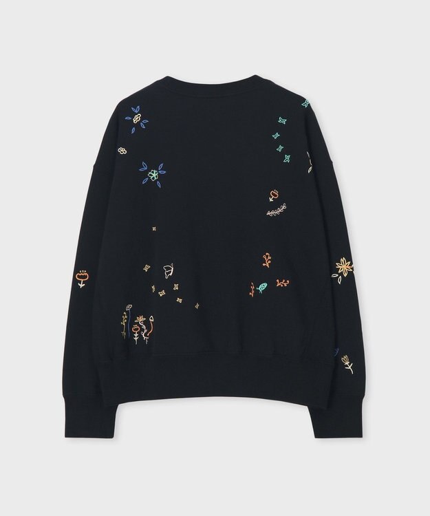 Paul Smith ガーデンブーケ エンブロイダリー スウェット ブラック