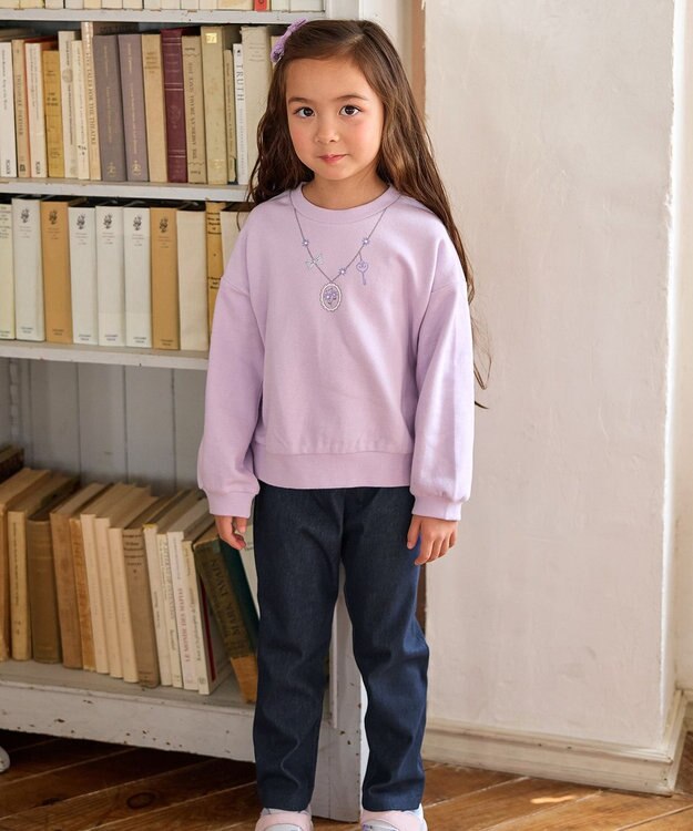 ANY KIDS 【WEB限定】7daysデイリー ネコパンツ デニム