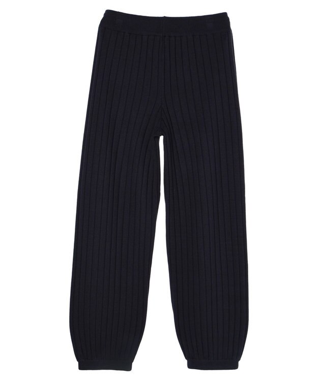 Green Parks リブニットパンツ Navy