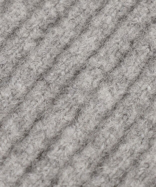 UNFILO ふわふわニット アームウォーマー グレー