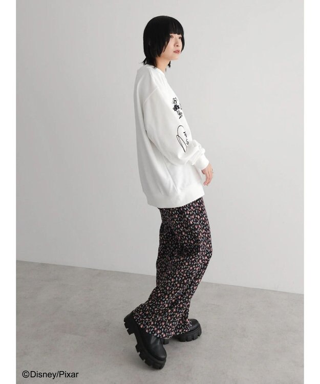 Green Parks ＴＯＹ　ＳＴＯＲＹ／フロッキー裏毛プルオーバー White