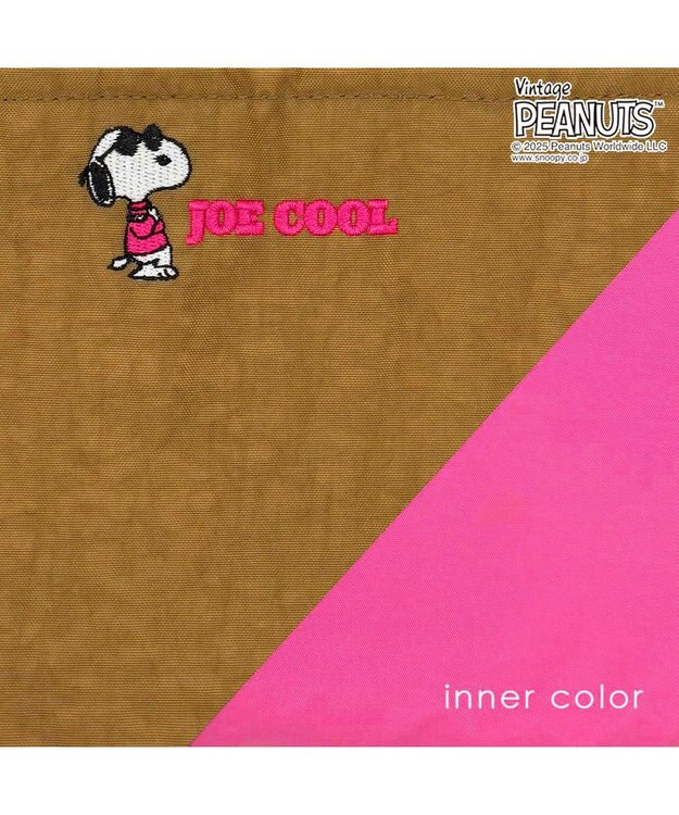 ROOTOTE 8438【スヌーピー】IP.サコッシュ.ポリ.ピーナッツ-0F 02：ブラウン