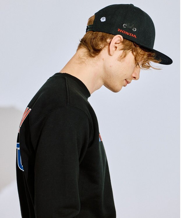 PW CIRCULUS 〈Hondaコラボ〉【UNISEX】コラボキャップ　Cub刺繍Ver.  ゴルフ ブラック系