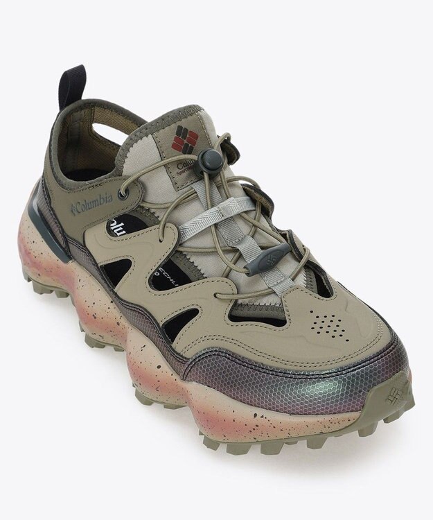 Columbia スライブ リバイブ シャンダル Stone green、 Dark moss