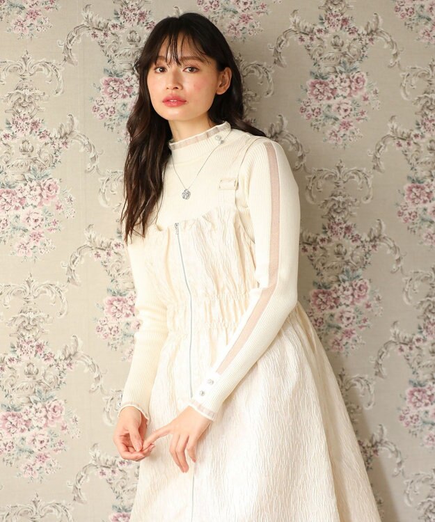 Green Parks ・ＳＵＧＡＲ　ＳＰＯＯＮ　ジャカードジャンスカ Ivory