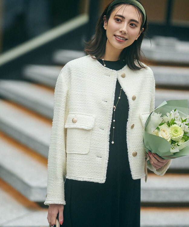 23区 アコヤパール イヤーカフ ゴールド系