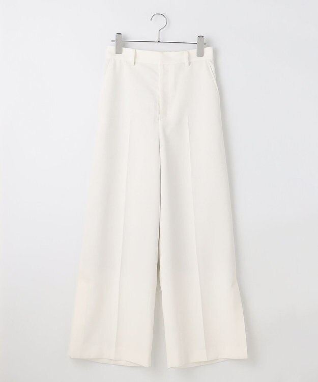 #Newans 【ANSWER for アクセサリーLOVER】ロングスリットワイドパンツ ホワイト系