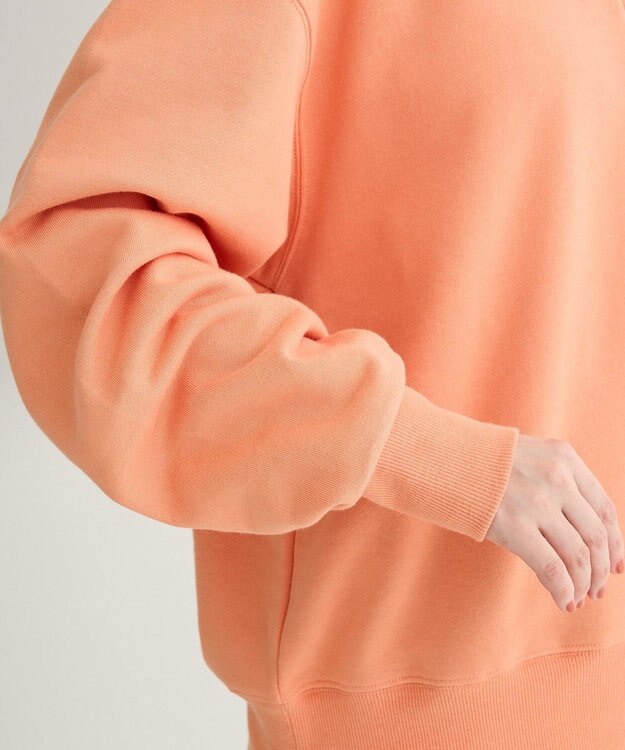 Green Parks ハーフＺｉｐ裏毛プルオーバー Orange