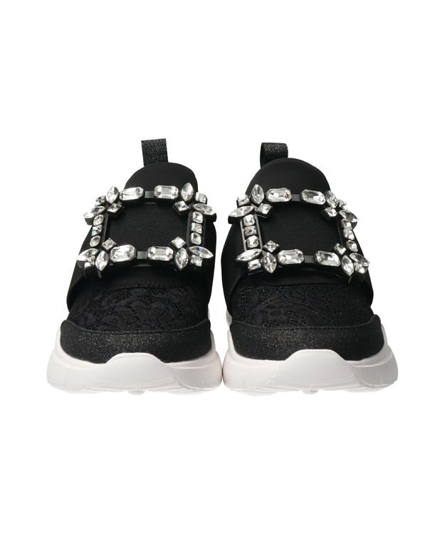 Bridget Birkin 【Bridget Birkin】バックルスニーカー ブラック雑材