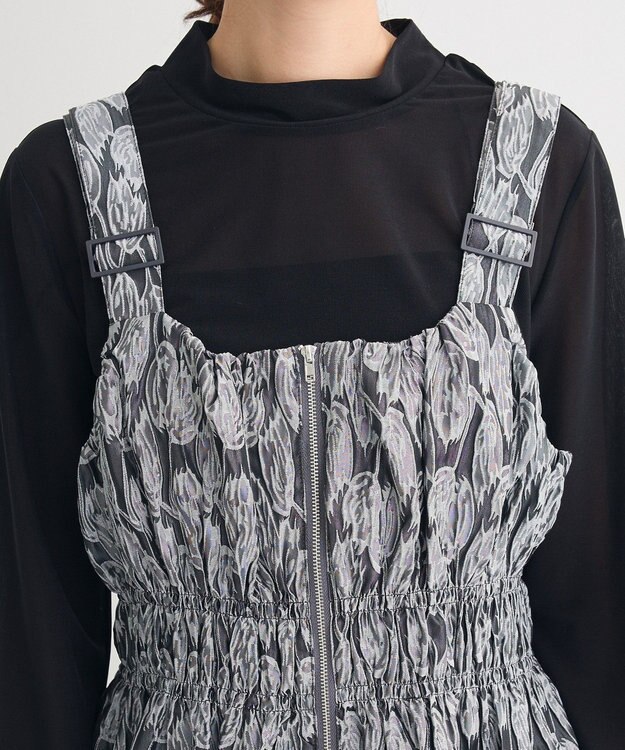 Green Parks ・ＳＵＧＡＲ　ＳＰＯＯＮ　ジャカードジャンスカ Gray