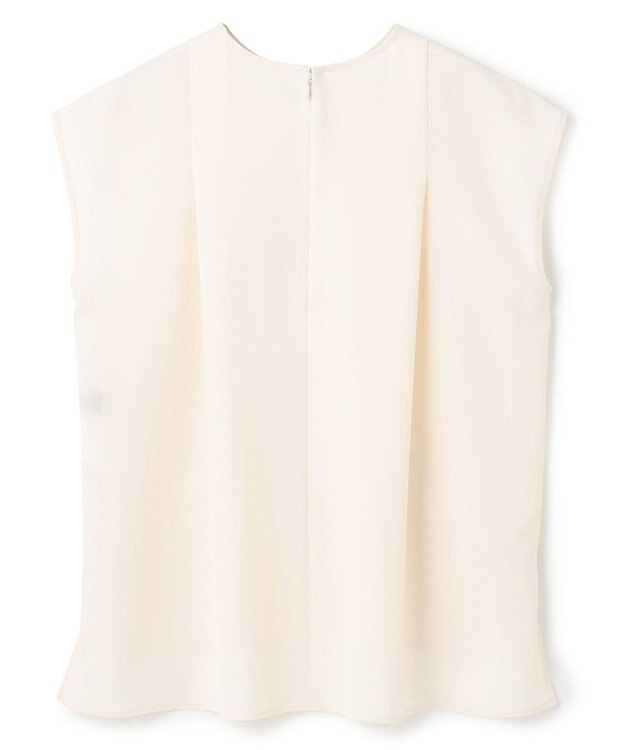 uncrave ドライタッチトロ ノースリーブブラウス エクリュ