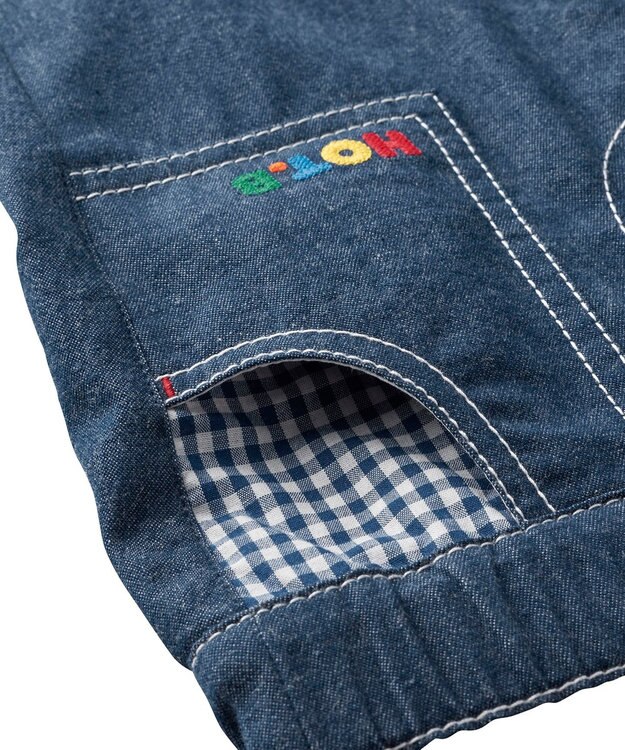 MIKI HOUSE HOT BISCUITS 【80-120cm】 やわらかデニムパンツ 紺