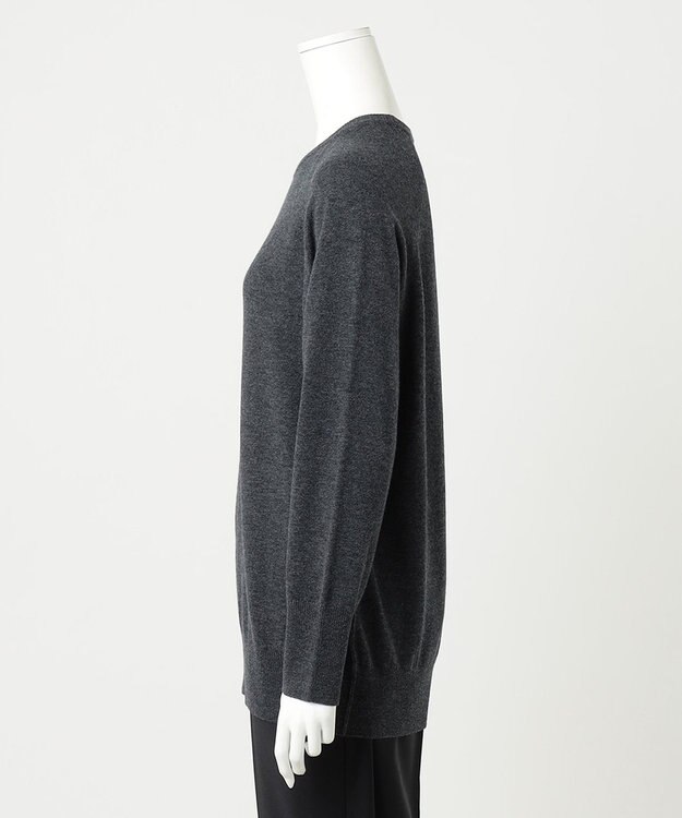 R(アール)】ウールカシミヤ クルーネックニット / 23区 S