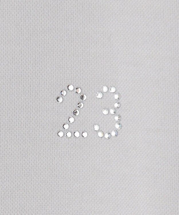 23区GOLF 【WOMEN】【吸水速乾/UVケア】シアー袖 モックネックシャツ ライトグレー系