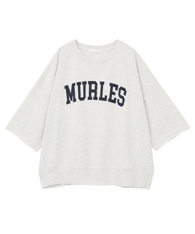 Green Parks ５分袖刺繍ロゴトレＴＥＥ Oatmeal