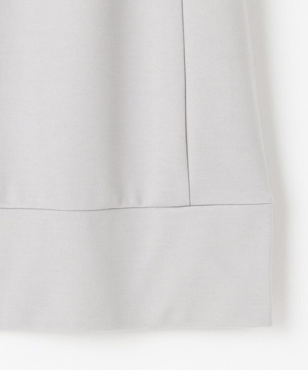 23区GOLF 【WOMEN】【吸水速乾/UVケア】シアー袖 モックネックシャツ ライトグレー系